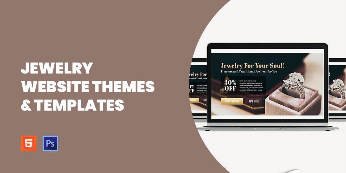 jewelry website themes templates
