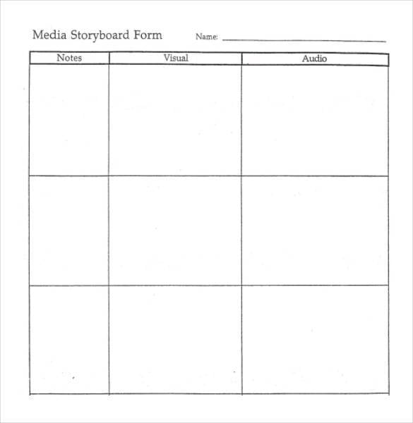 media storyboard form1