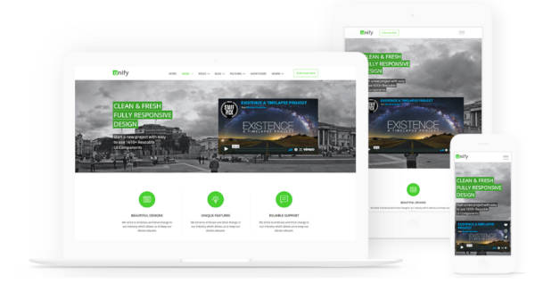 responsive inspire bootstrap website template