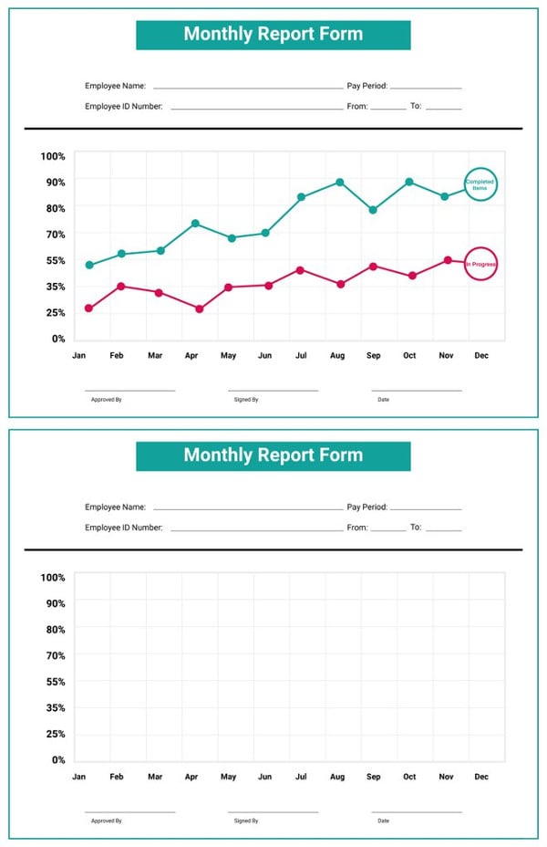 Monthly Business Report Template