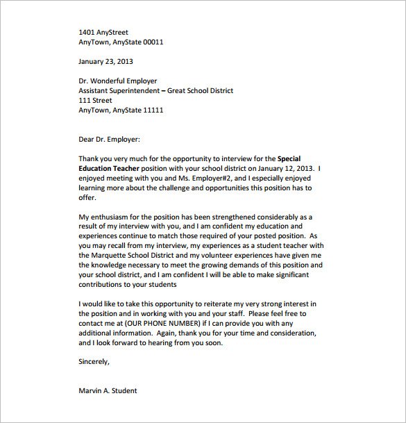 assistant-principal-interview-thank-you-letter-collection-letter