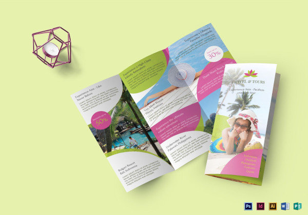 travel and tour brochure templates