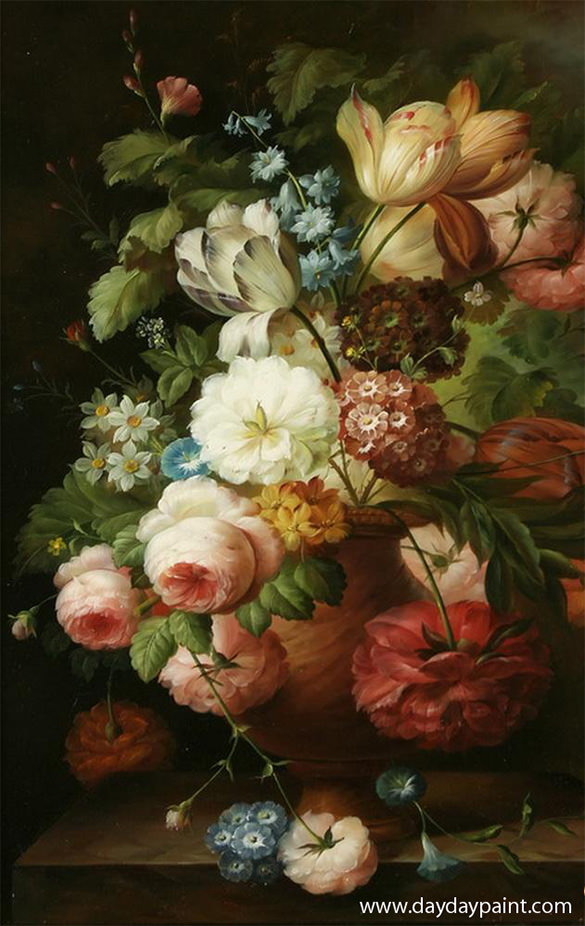 creative-handmade-flower-painting