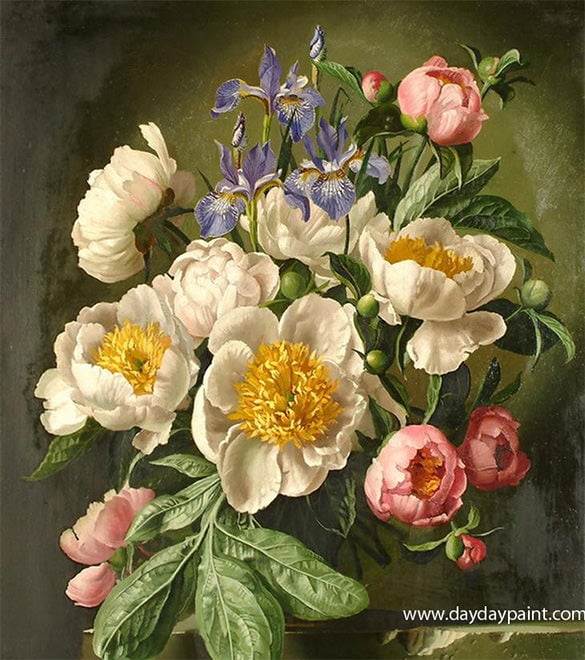 wonderful-handmade-flower-painting