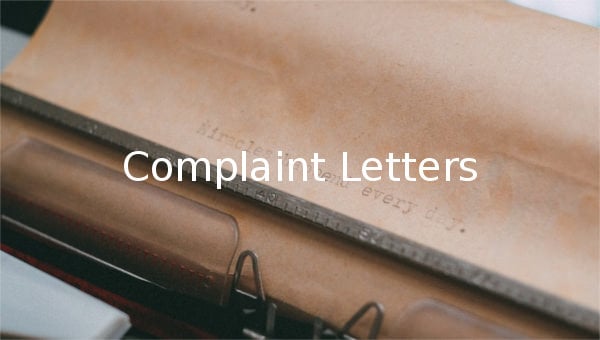complaint letters