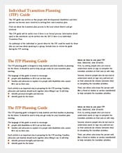 Individual-Transition-Planning-PDF-Template-Free-Download