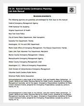Special-Events-Contingency-Plan-PDF-Format-Free-Download
