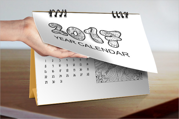 doodle desk calendar 20