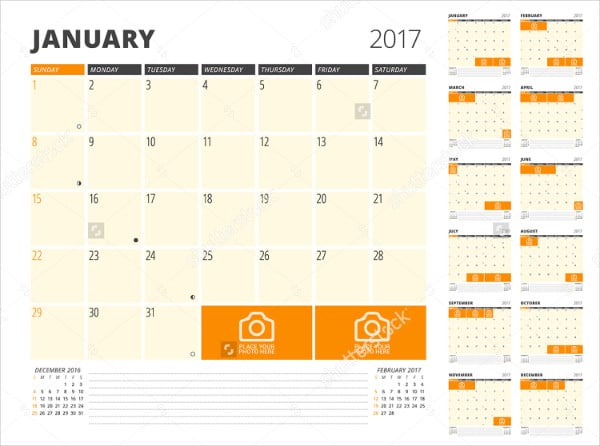 design calendar planner 20