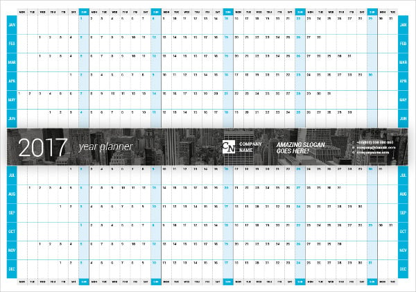 year planner 2017 calendar
