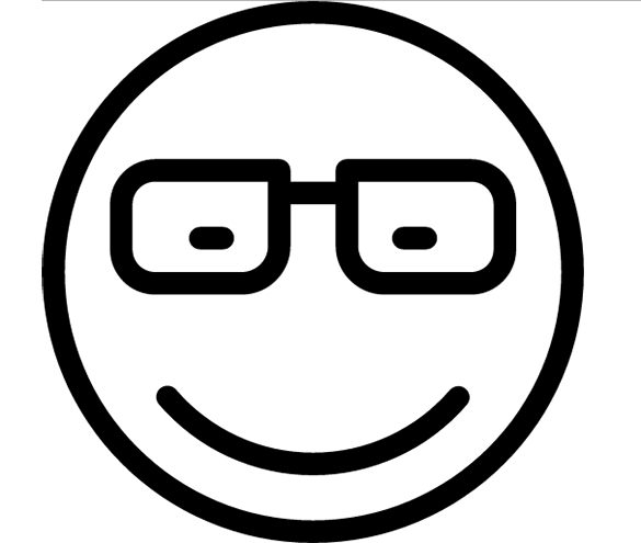 eyeglasses smiley 2 icon free download