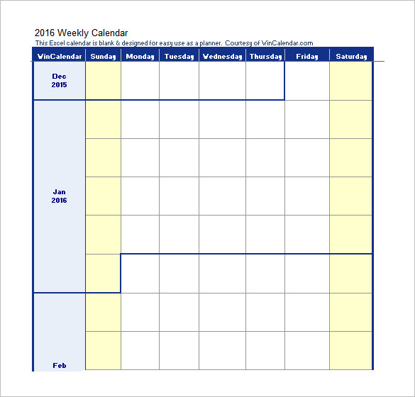 blank weekly work schedule template excel download