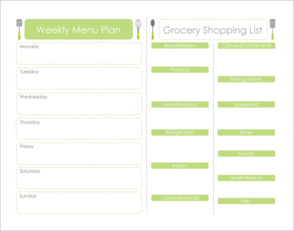 weekly-dinner-meal-schedule-template-pdf