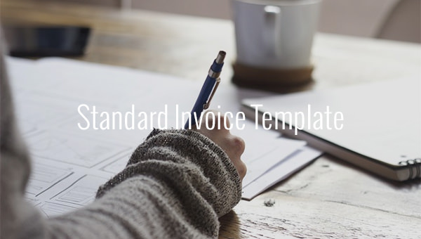 standard invoice templates