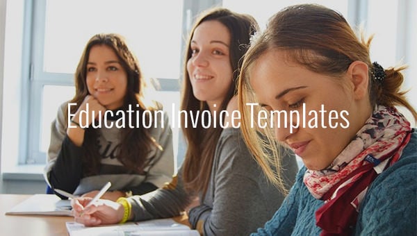 education invoice templates