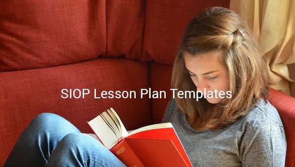 siop lesson plan template.