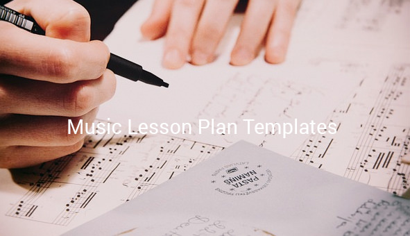 music lesson plan template
