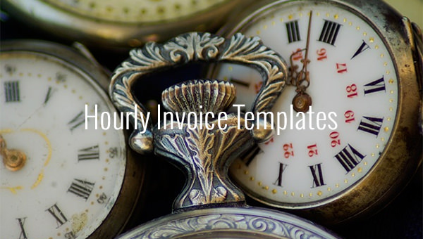 hourly invoice templates hourly invoice templates