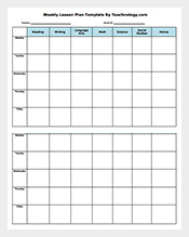 Weekly-Lesson-Plan-For-Students-Free-PDF-Example