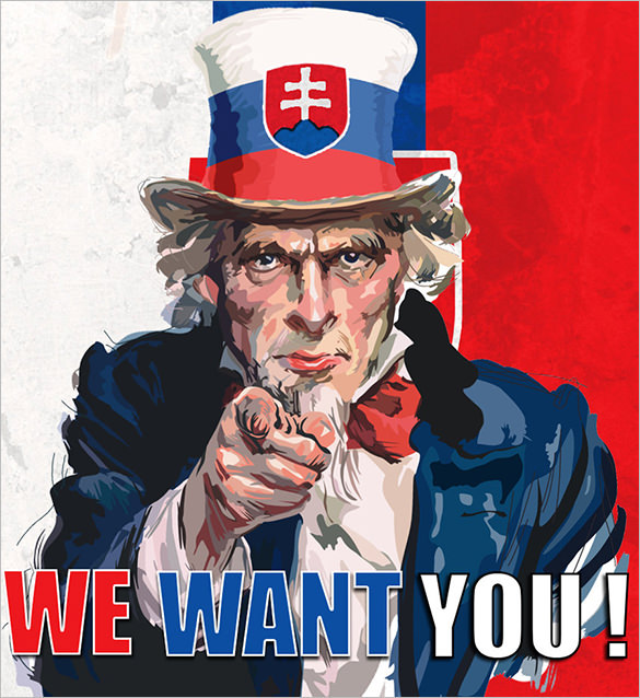 We Want You Posters 9+ Free Printable Templates in Word, PDF, Vector EPS Format Download