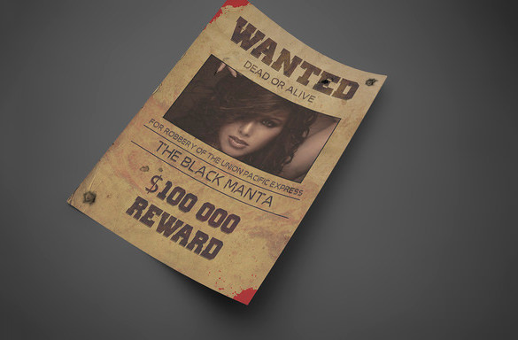 14+ Old Wanted Poster Templates - Free Printable, Sample, Example
