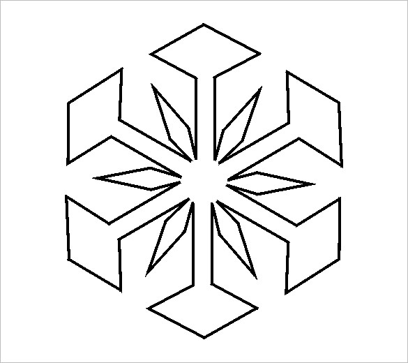 14+ Free Snowflake Templates - PDF | Free &amp; Premium Templates