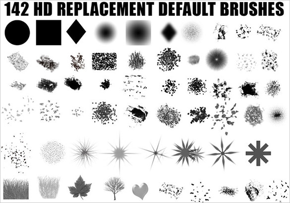 bunch collection of photoshop brushes free download