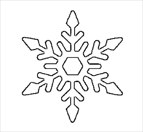 Free Printable Snowflake Templates for Crafts and Activities