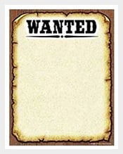 71+ Wanted Posters – Free Printable, Word, PDF, Vector EPS Format Download!