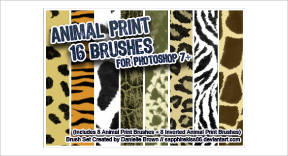 animal brushes photoshop free download