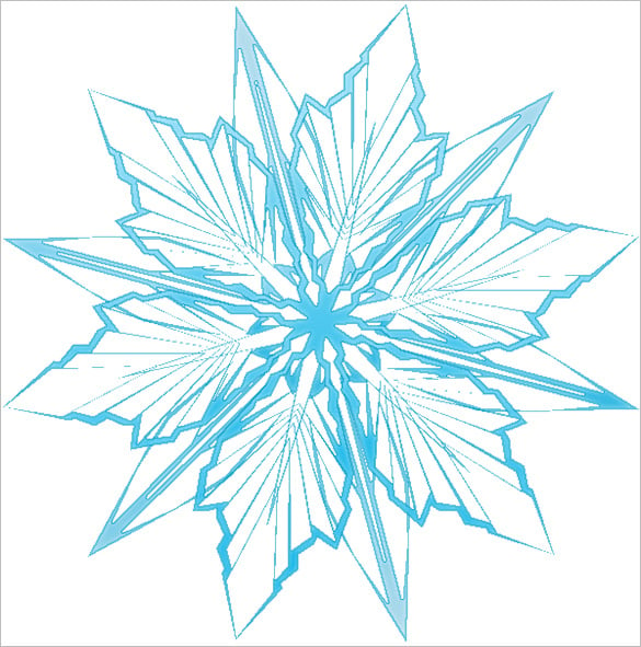 6+ Frozen Snowflake Templates Free Printable Word, PDF, JPEG Format