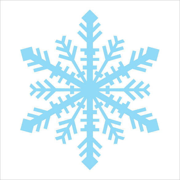 13 Snowflake Stencil Templates Free Printable Sample Example Format 