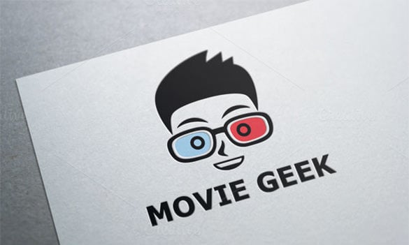 movie geek logo