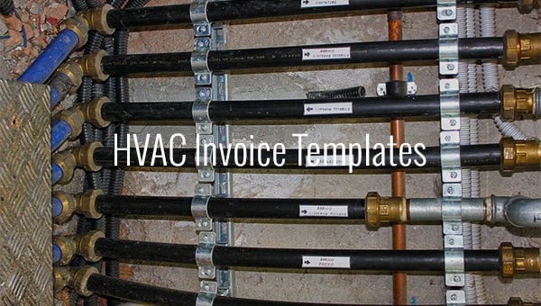 hvac invoice template s