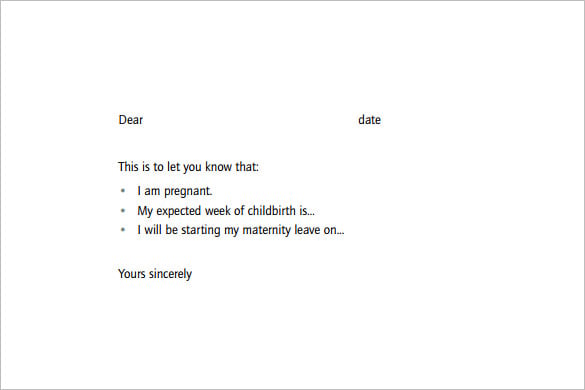 teacher resignation letter due to pregnancy free pdf