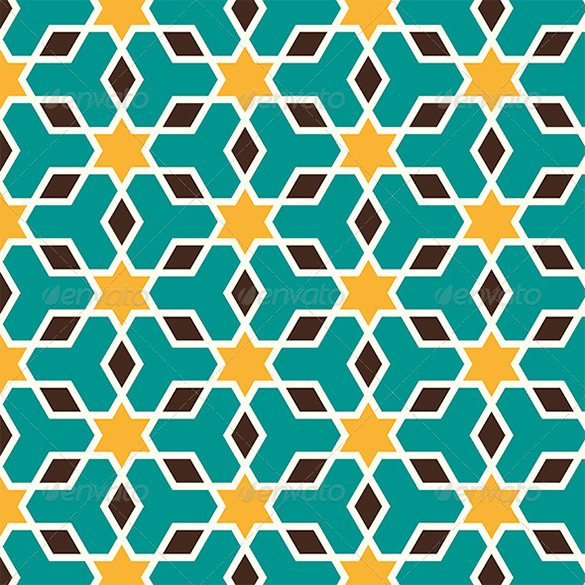 abstract arabic seamless pattern for you