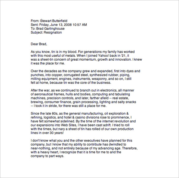 funny resignation letter pireate template