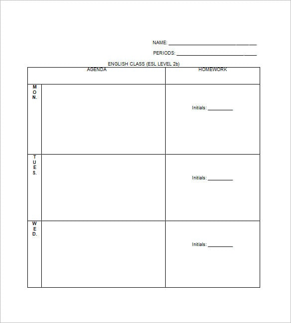 homework-agenda-template-for-elementary