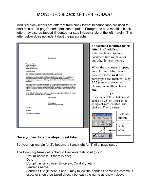 block-letter-format-template-8-free-word-pdf-documents-download