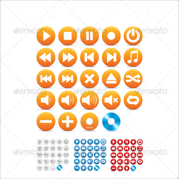 vectored music buttons download