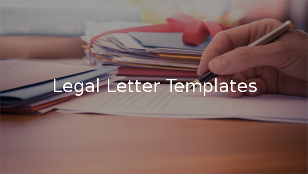 legal letter templates