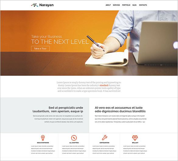 19+ Business PSD Themes & Templates