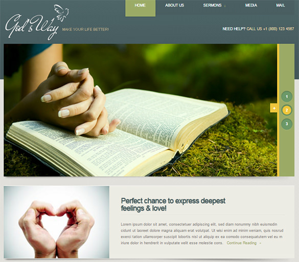 perfect church drupal theme