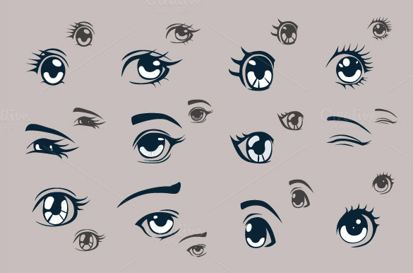 animated eyes vector for you