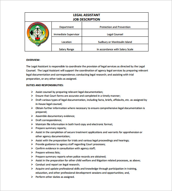 legal-assistant-job-description-template-11-free-word-pdf-format