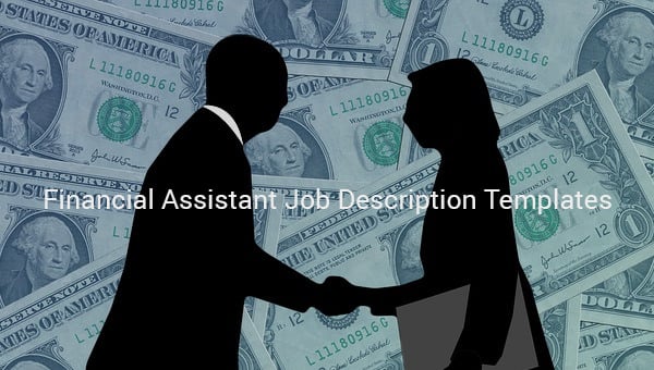 financial assistant job description template