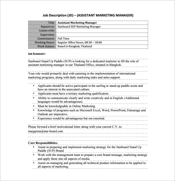 risk manager job description pdf