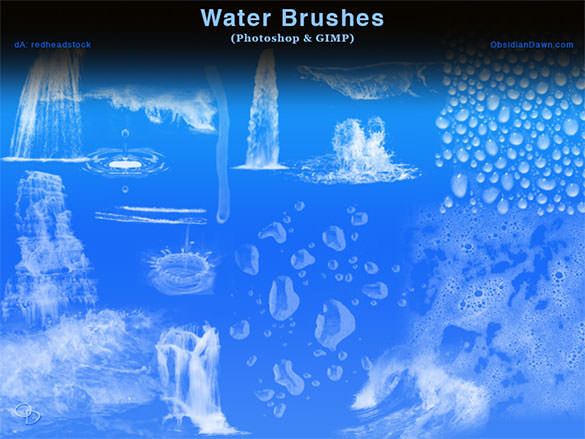 adobe photoshop water brushes free download