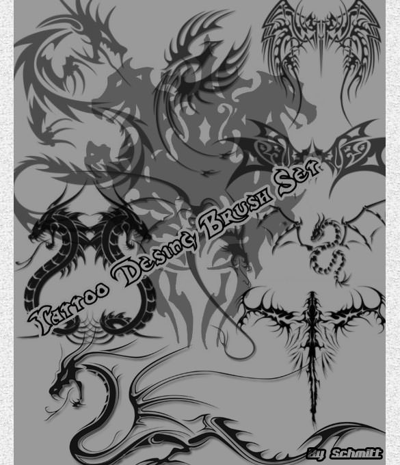 307+ Tattoo Brushes Free ABR, PSD, EPS Format Download!