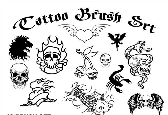 brush tattoo photoshop free download